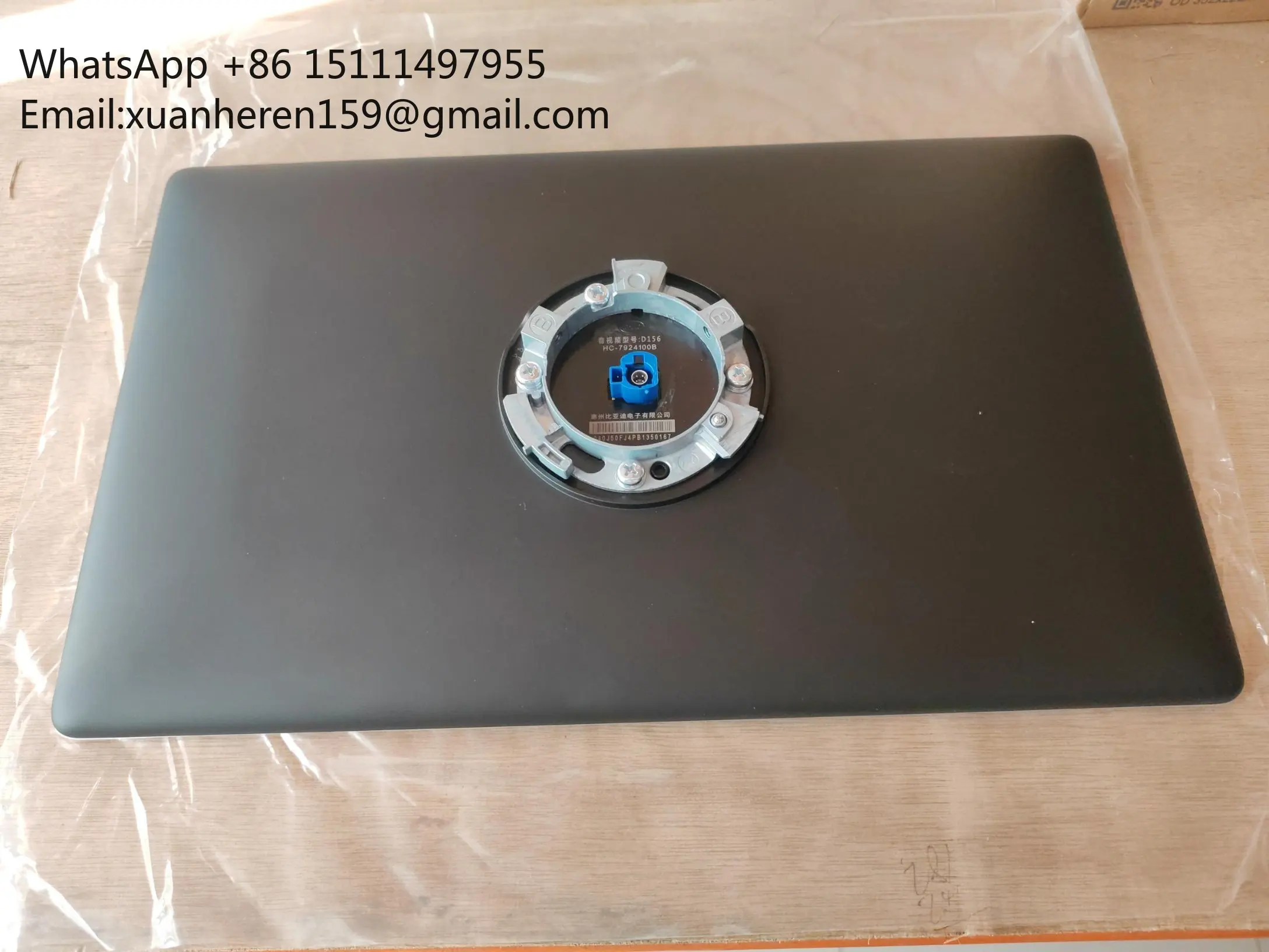 Imagen 4: Pantalla LED Original BYD Seagull Dolphin de 15.6 Pulgadas para Automóvil, Pantalla Inteligente Grande para Consola Central BYD Atto 3 Seal 06