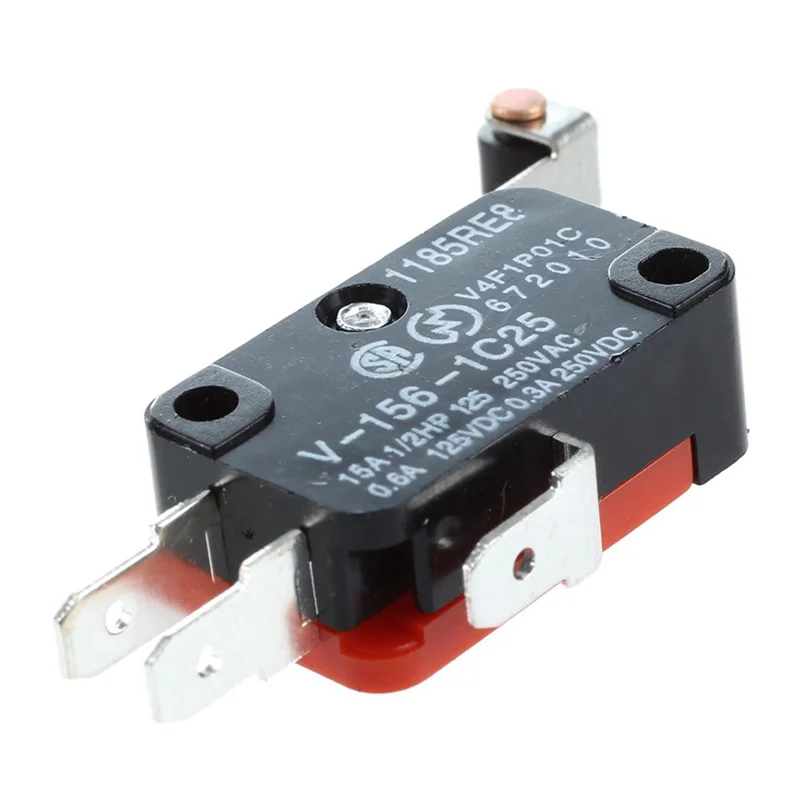 40 Pcs Micro-Limit Switch Long Hinge Roller Lever Arm Snap Action LOT