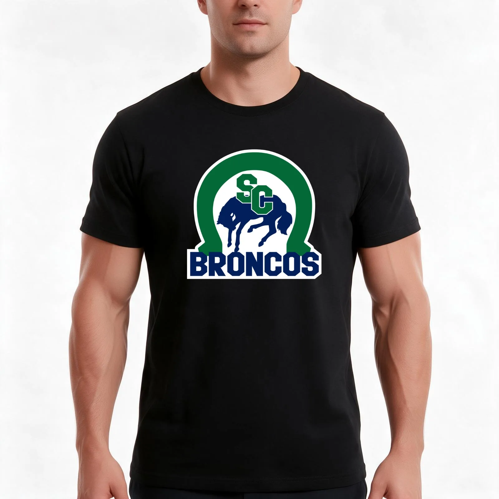 Swift Current Broncos T-Shirt, Summer Casual Cotton Tee, Oversized Streetwear Tops, Vintage Graphic Print, Unisex Men Women