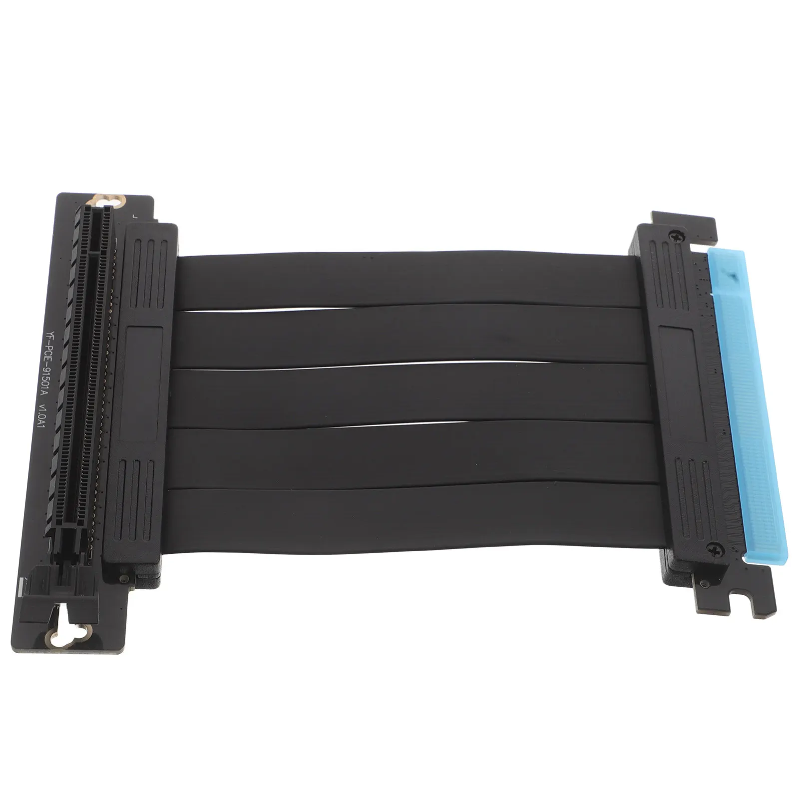 

10Cm Pcie 3.0 Riser Cable Shielded Full Speed GPU Extender Vertical Mounting Flexible Ribbon Cable for Motherboard to GPU