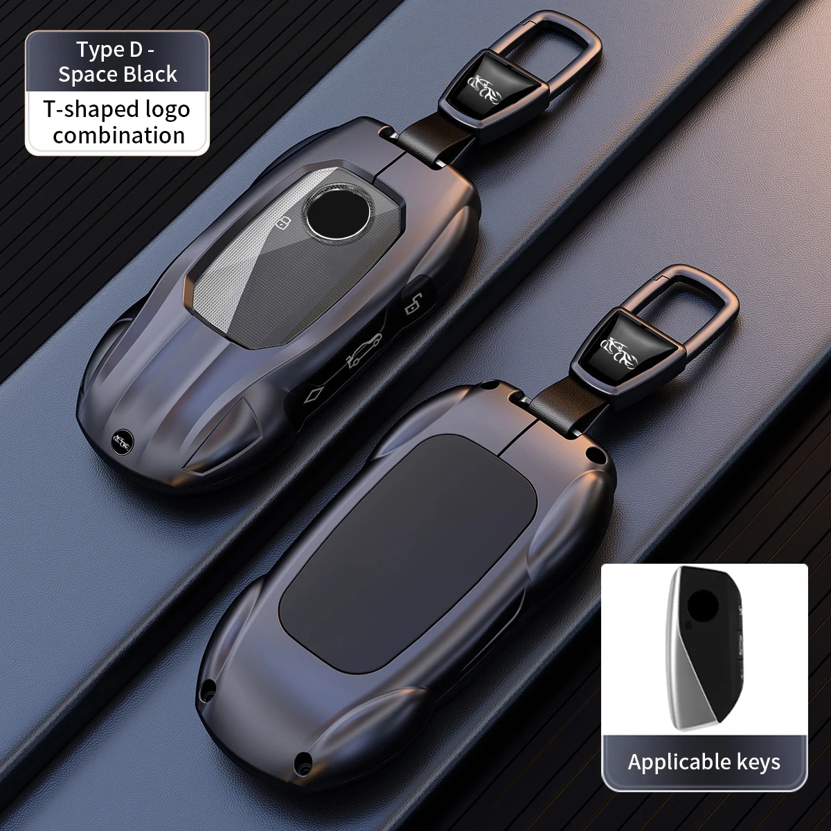 Zinc Alloy Car Key Case for BMW X1 U11 X7 i7 G07 XM G09 I7 G70 X5 G05 LCI IX IX40 I20 U06 G81 M3 Series 5 7 G60 Keychain 5