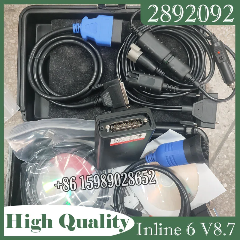 2892092 Inline 6 Data link Adapter V8.7 For Heavy Duty Truck  ECM Diagnostic Tool Diagnostic Tool