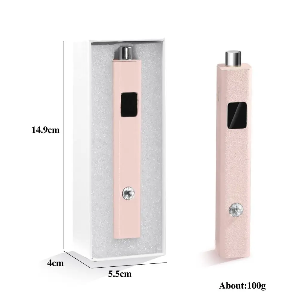 PU-leer Handheld Single-line Lamp Dual-purpose Magnetische zuigkracht Opladen Nagellak Tool Handige nagelplaat Baklicht