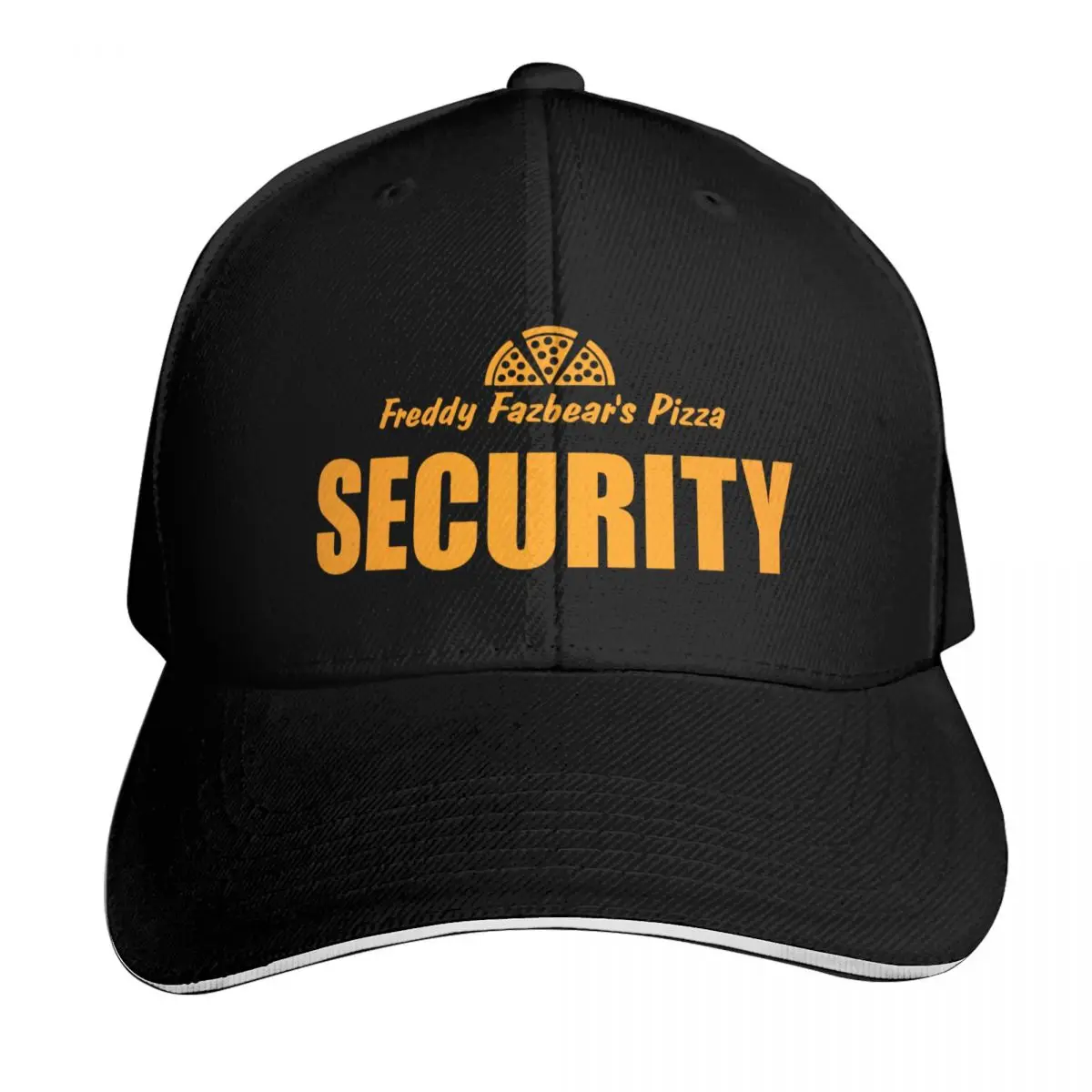 

Freddy's Fazbear Pizza Security Baseball Cap Hat Beach Designer Hat sailor cap for men Women's Beach Visor Men's