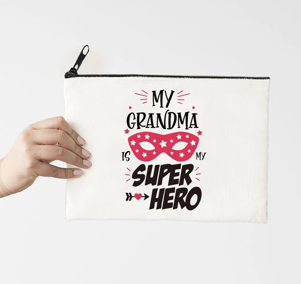 

Grandma Print Cosmetic Bags Bachelorette Party Makeup Bag Toiletries Organizer Pouch Awesome Grandma Purses Wedding Gifts