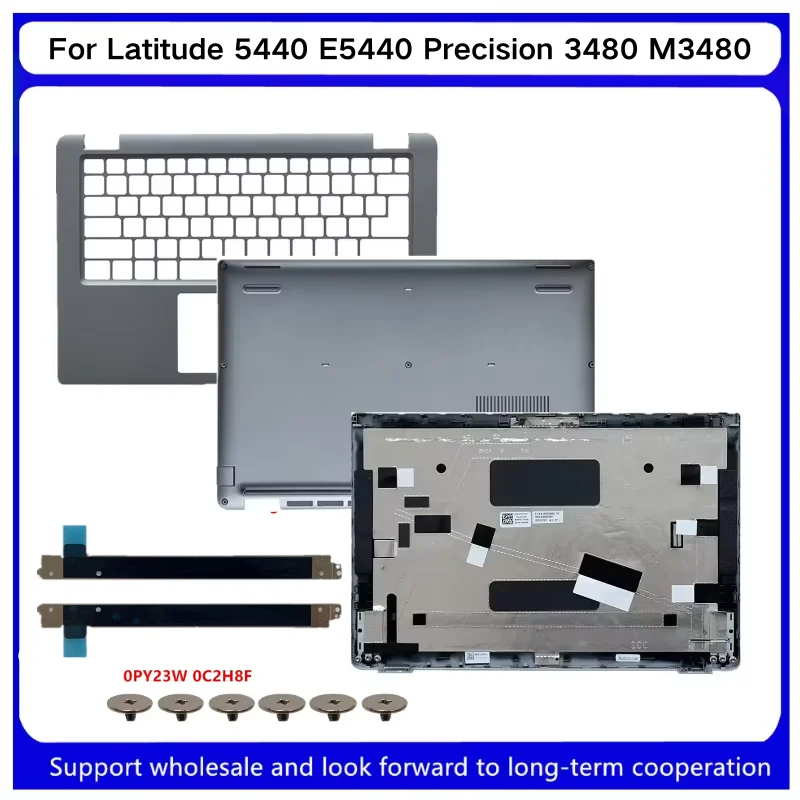New ForKailxuling Latitude 5440 E5440 Precision M3480 LCD Cover/Front Bezel/Upper Case Cover/Bottom/ 07C1DW/0MWH4C/0PY23W 0C2H8F