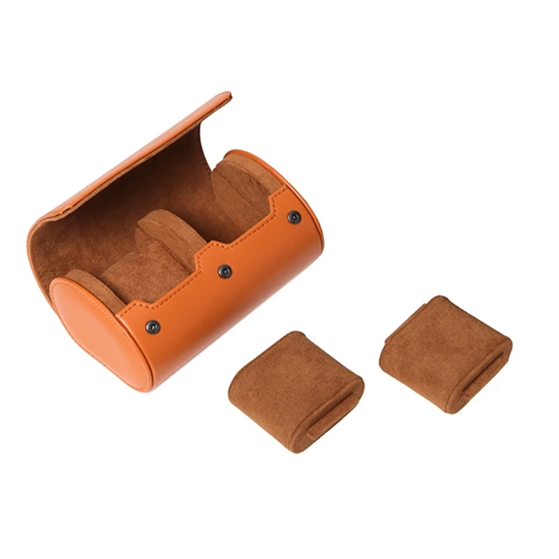 Leather Watch Storage Box Dust-Proof 3 Slot Watch Case Portable Dropship