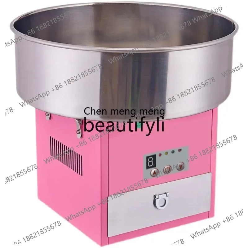 

Cart Marshmallow Machine Commercial Automatic Electric Fancy Brushed Electric Tropical Car Marshmallow Machine