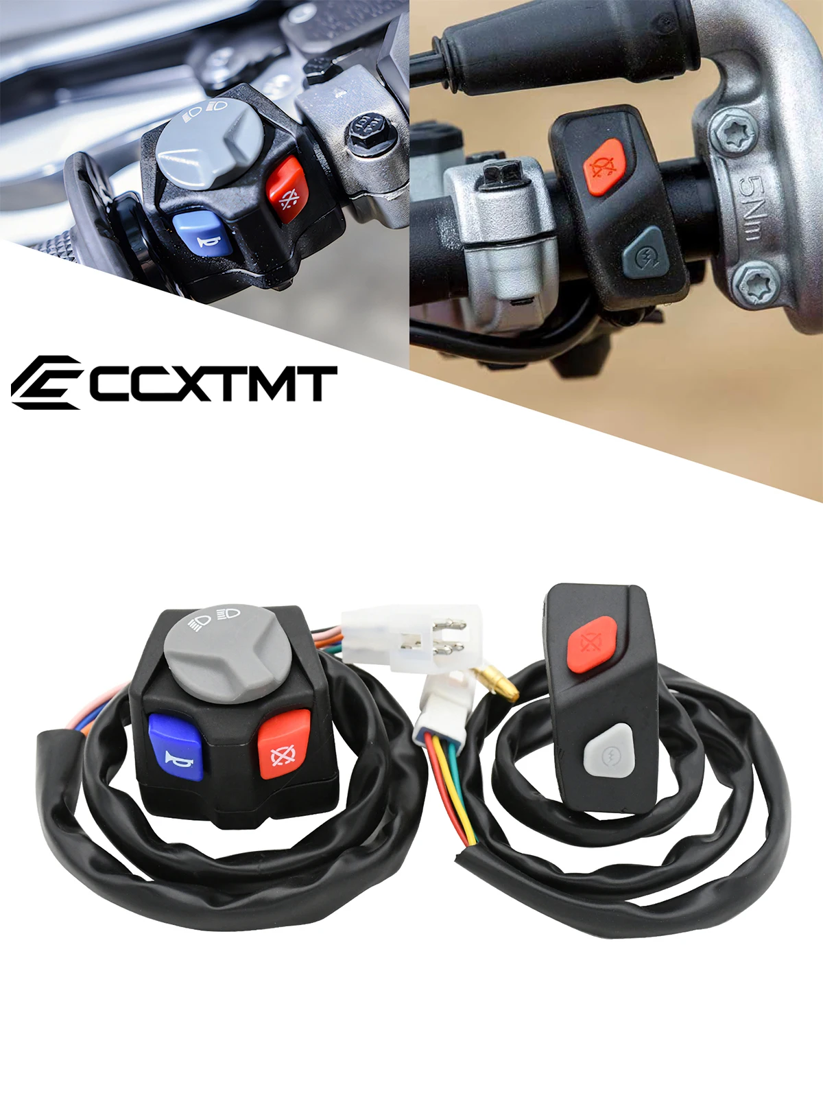 Przełącznik rozruchu reflektorów motocyklowych do KTM EXC XC XCW EXCF SX SXF 125 150 200 250 350 450 500 do Husqvarna TE FE TX FX — 2