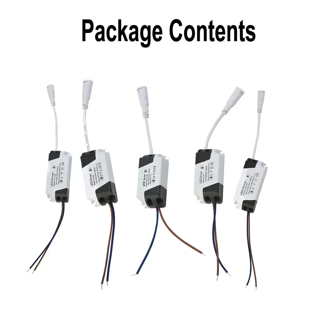 300mA Drive Power Led 18W-24W LED Driver 24W 300mA 3W 6W Constant Current DC Drive Power DC Head Panel Light Led Light Accessori