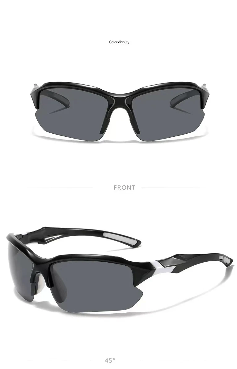 2026 Sport-Polarisations-Sonnenbrille für Herren – Leichte Outdoor-Brille zum Radfahren, Laufen und Angeln – Detail 8