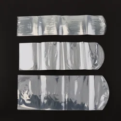 10Pcs 3 Size Clear Shrink Film Bag Transparent Plastic Remote Control Cover Air Condition Remote Control Anti-dust Bag