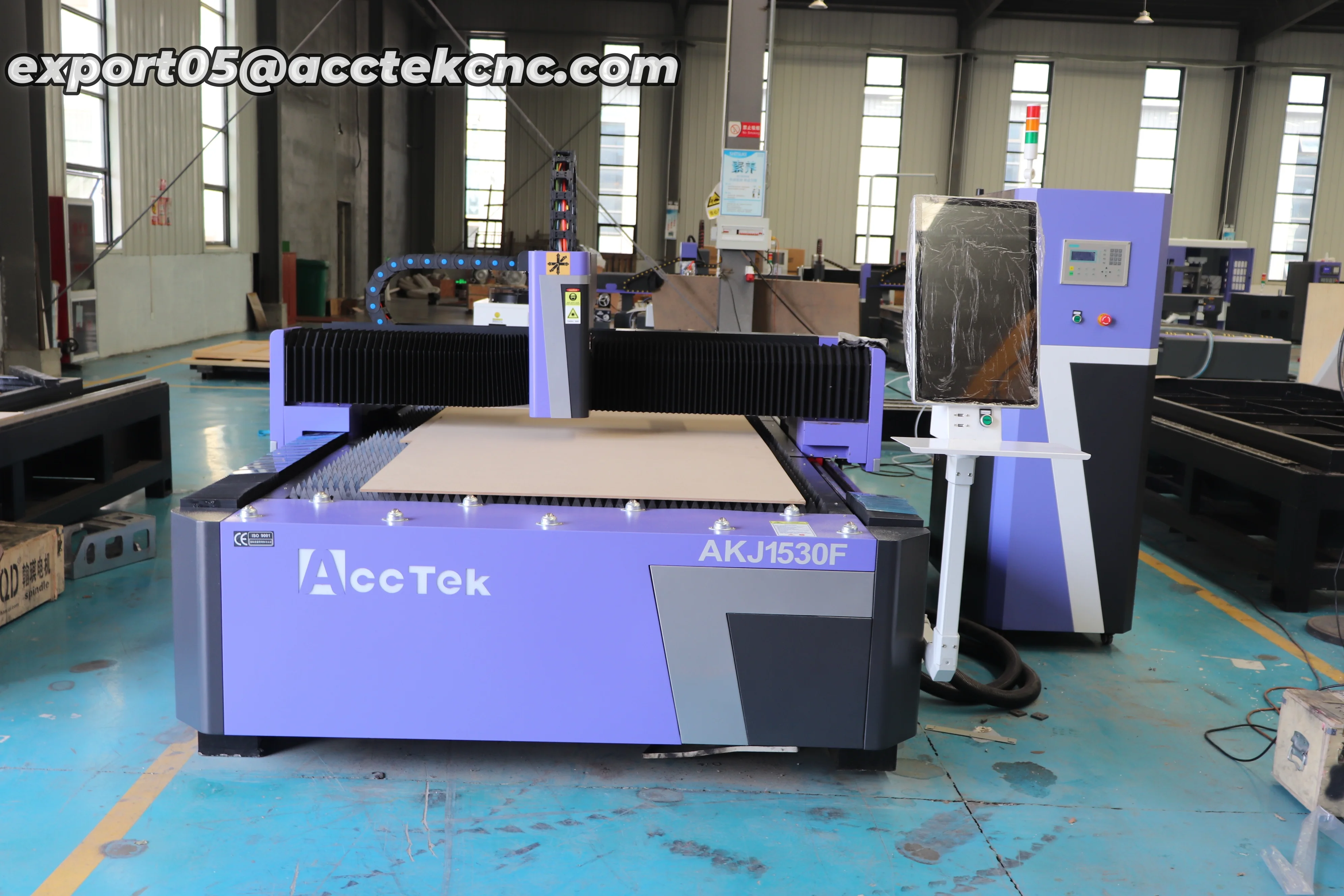 With Certificate Top Laser Cutter 1530 1500W 2000W Sheet Plate Cutting Tools Precise Laser Cutting Machines for Matel