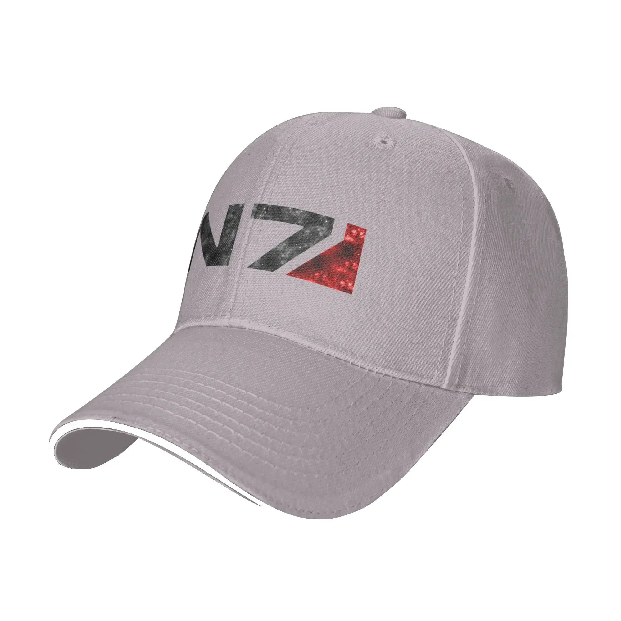 

Fashion Mass Effect - N7 Logo Curved Brim Baseball Cap Sports And Fitness Sun Visor Hat