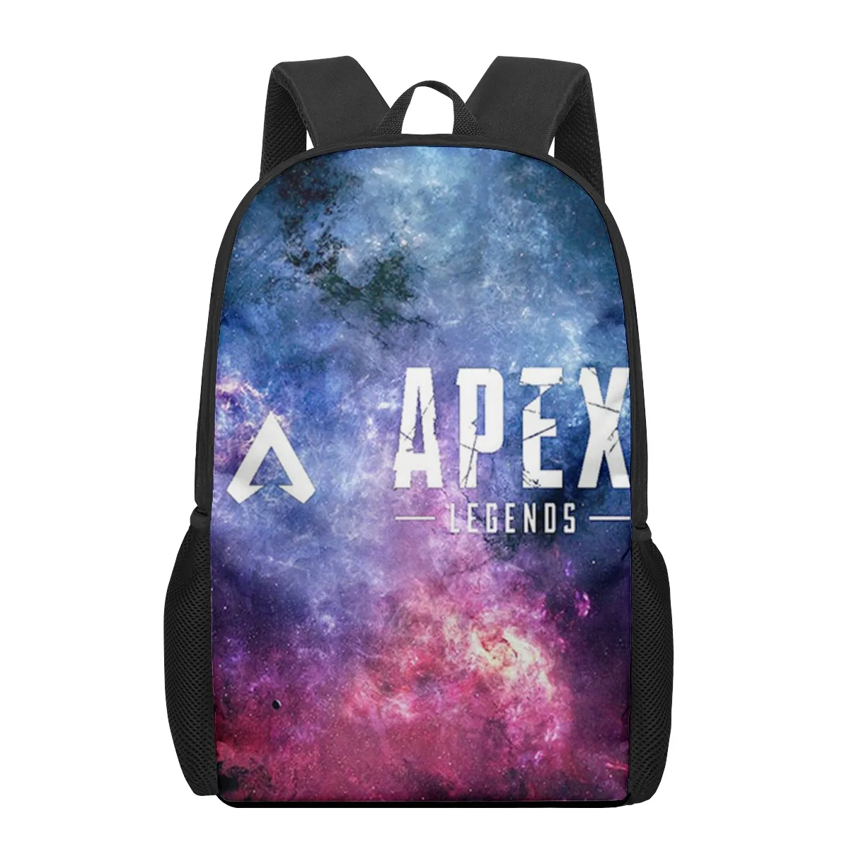 Gioco Apex legends Pattern borse da scuola per bambini borsa per libri stampata in 3D da uomo zaino da 16 pollici per ragazzi adolescenti scuola materna Bagpack bambini