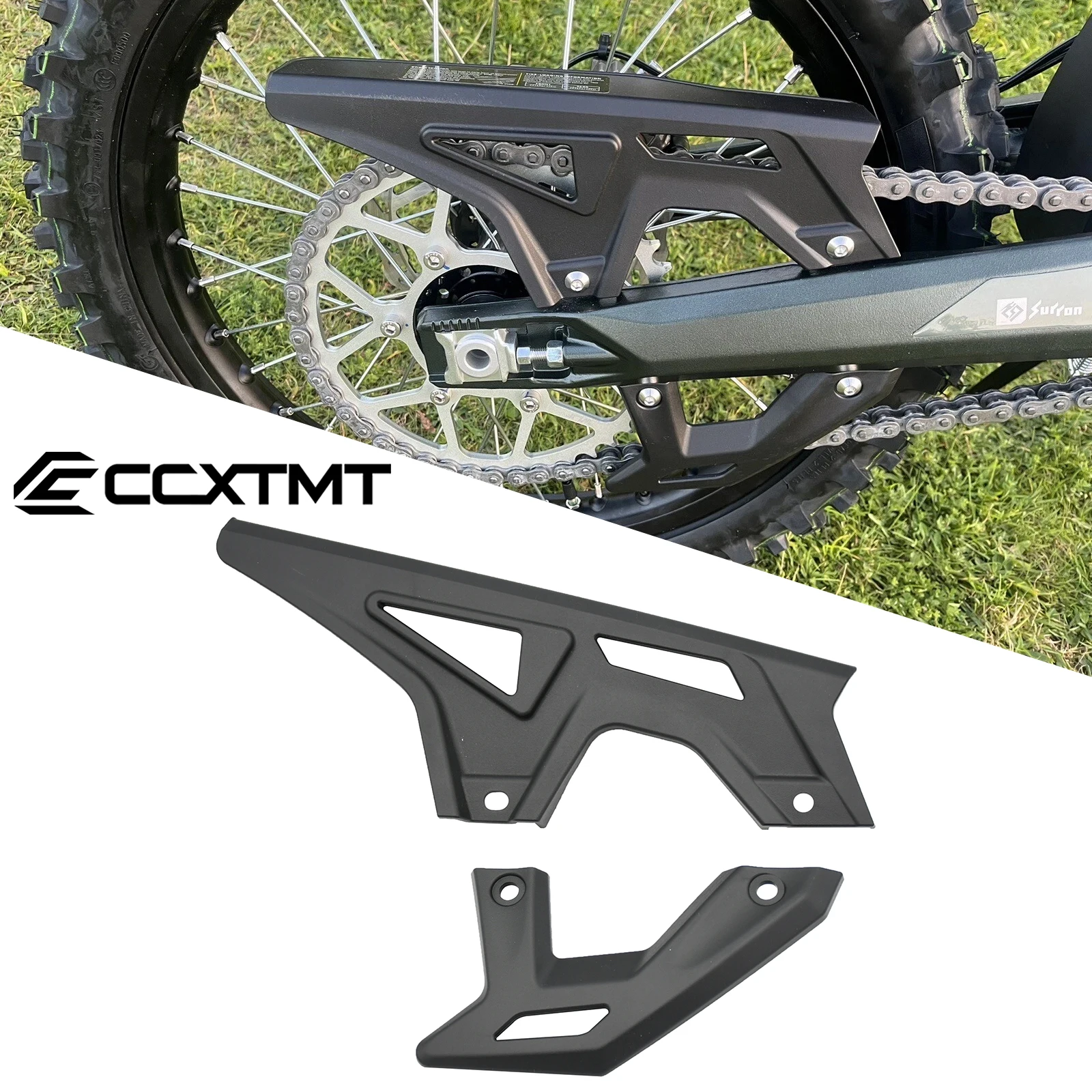 

Motorcycle Chain Cover Chain Protection Case Sprocket Guard For Sur Ron Sur-Ron Surron UltraBee Ultra Bee Motocross Dirt Bike