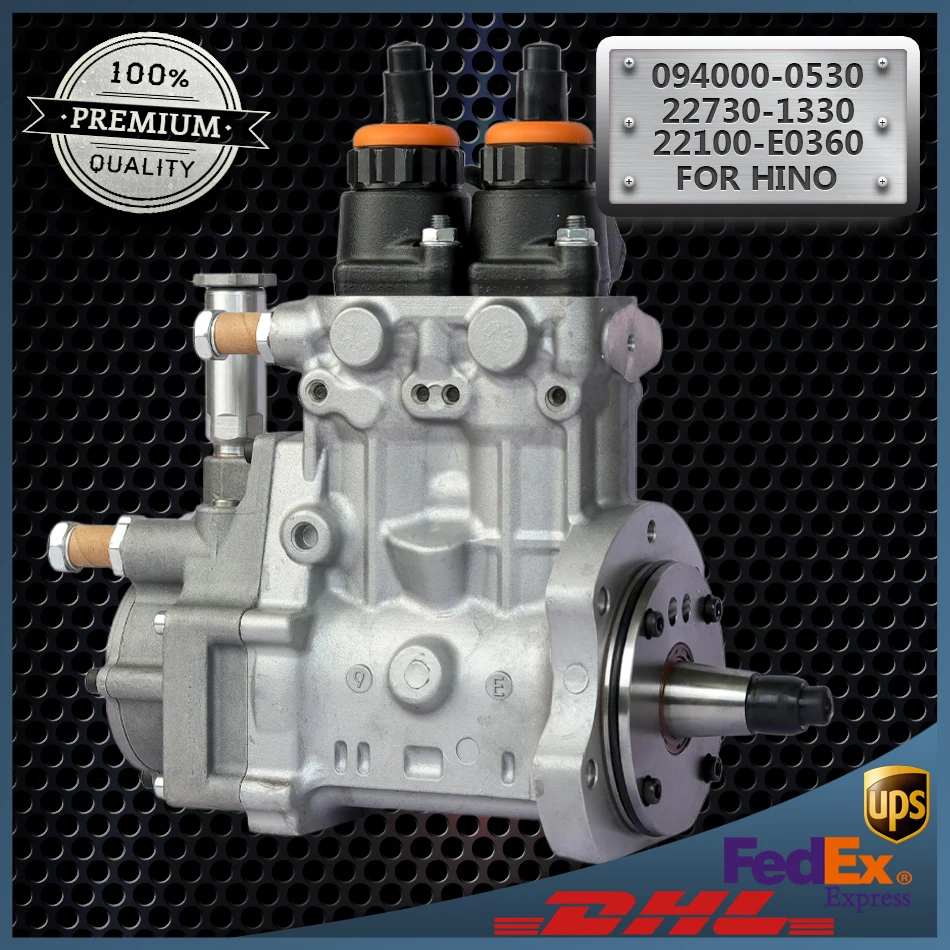 

Fuel Injection Pump 094000-0530 22730-1330 22100-E0360 for Hino Engine P11C Truck 700 Series