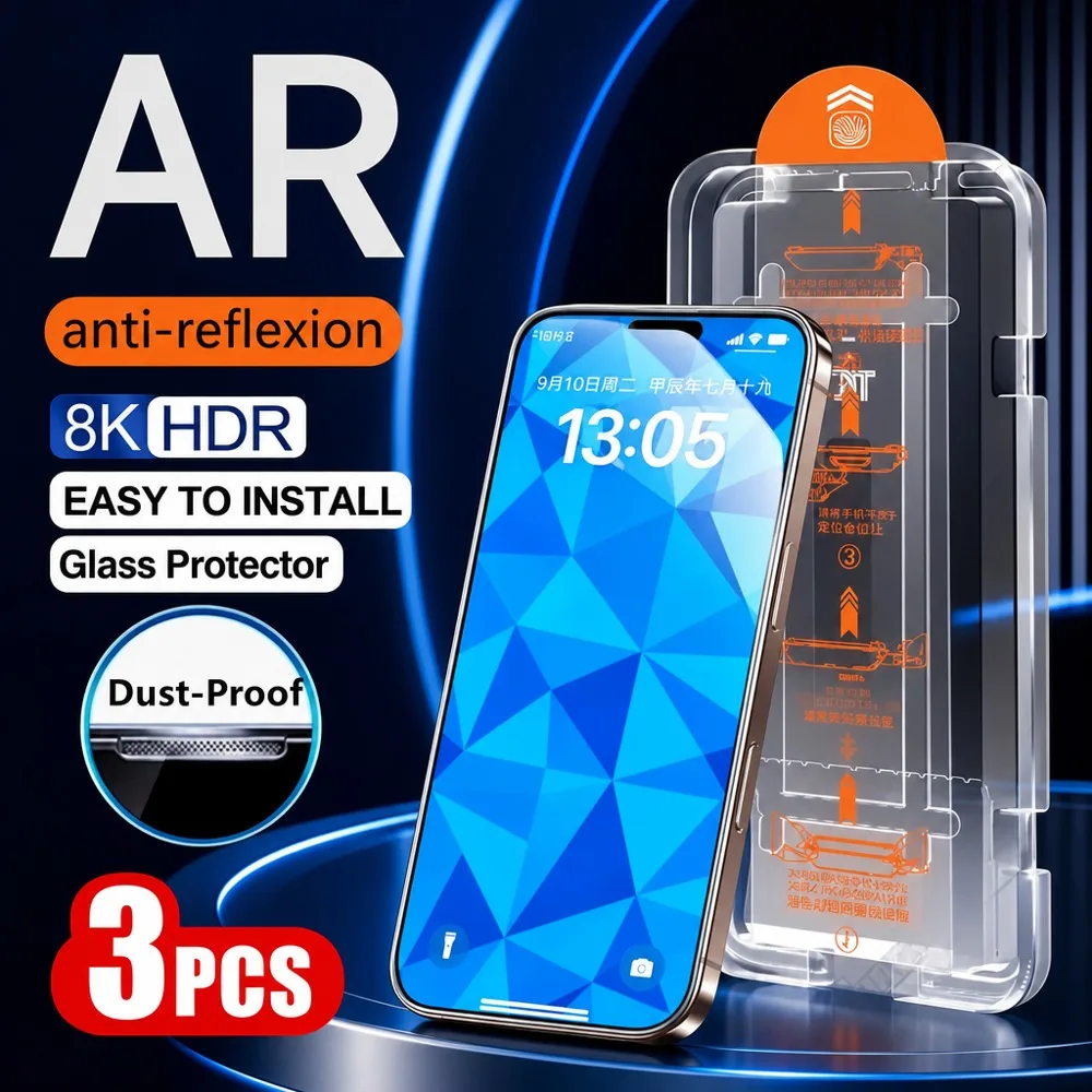 3PCS gehärtetes Glas für Realme C12 C20 C21 C21Y C25 C25Y C30 Displayschutzfolie für Realme C31 C33 C35 C51 C53 C55 C61 HD