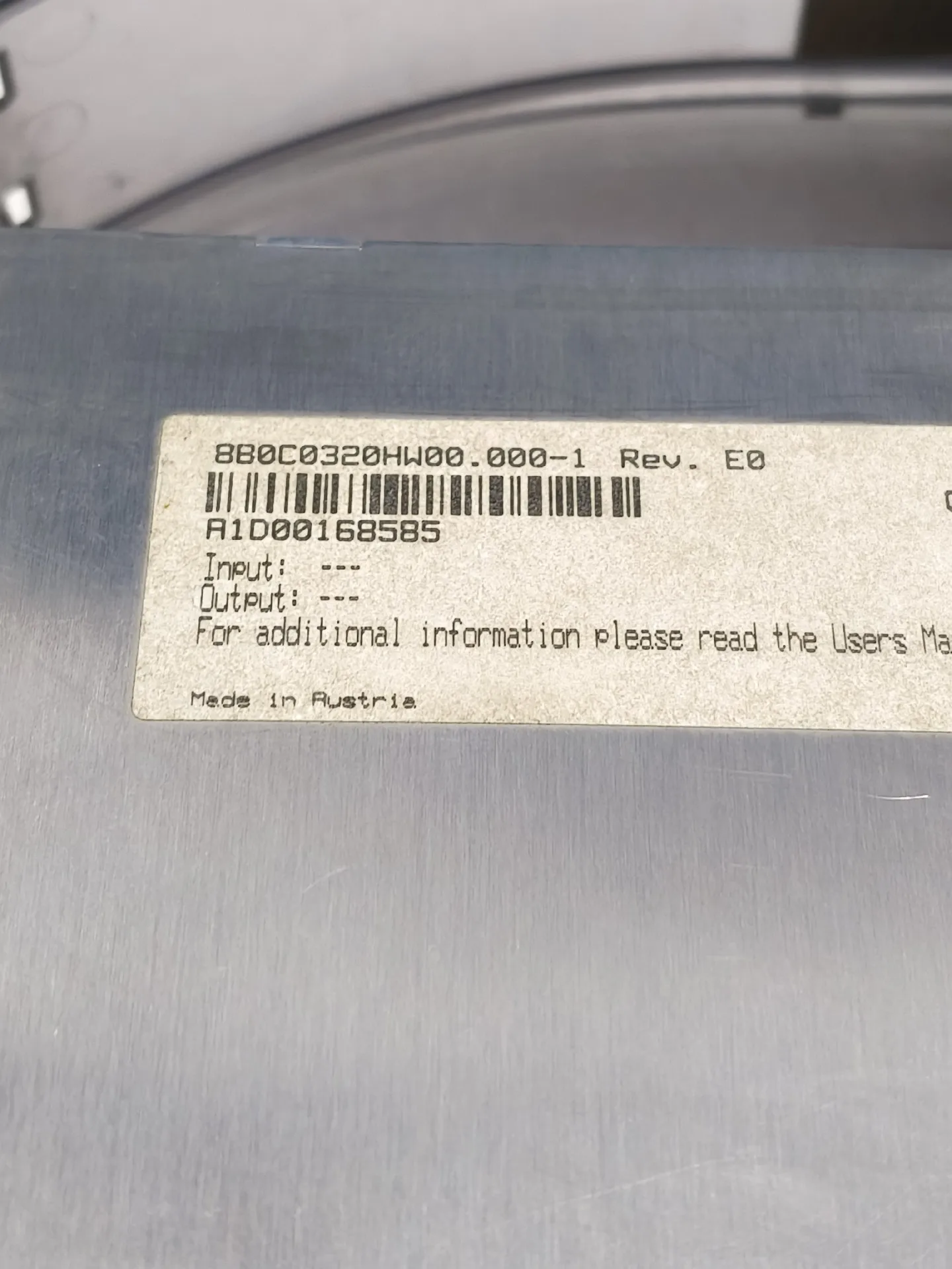 8B0C0320HW00.000-1 Servoantrieb für B&R