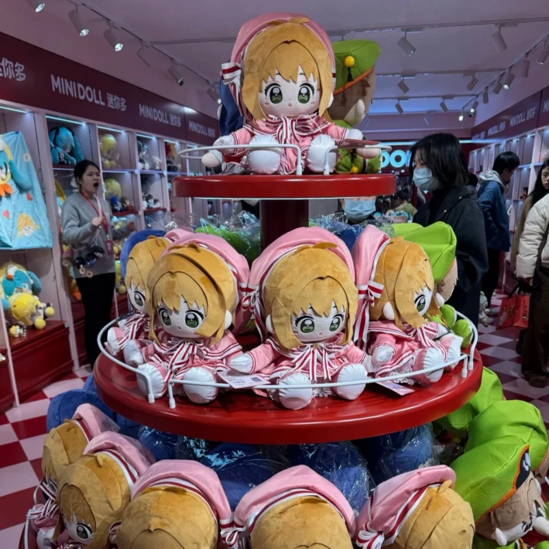 Original Minidoll Cardcaptor Sakura Transparent Card Chapter Cotton Doll Sitting Version Adorable Exquisite Doll Holiday Gift