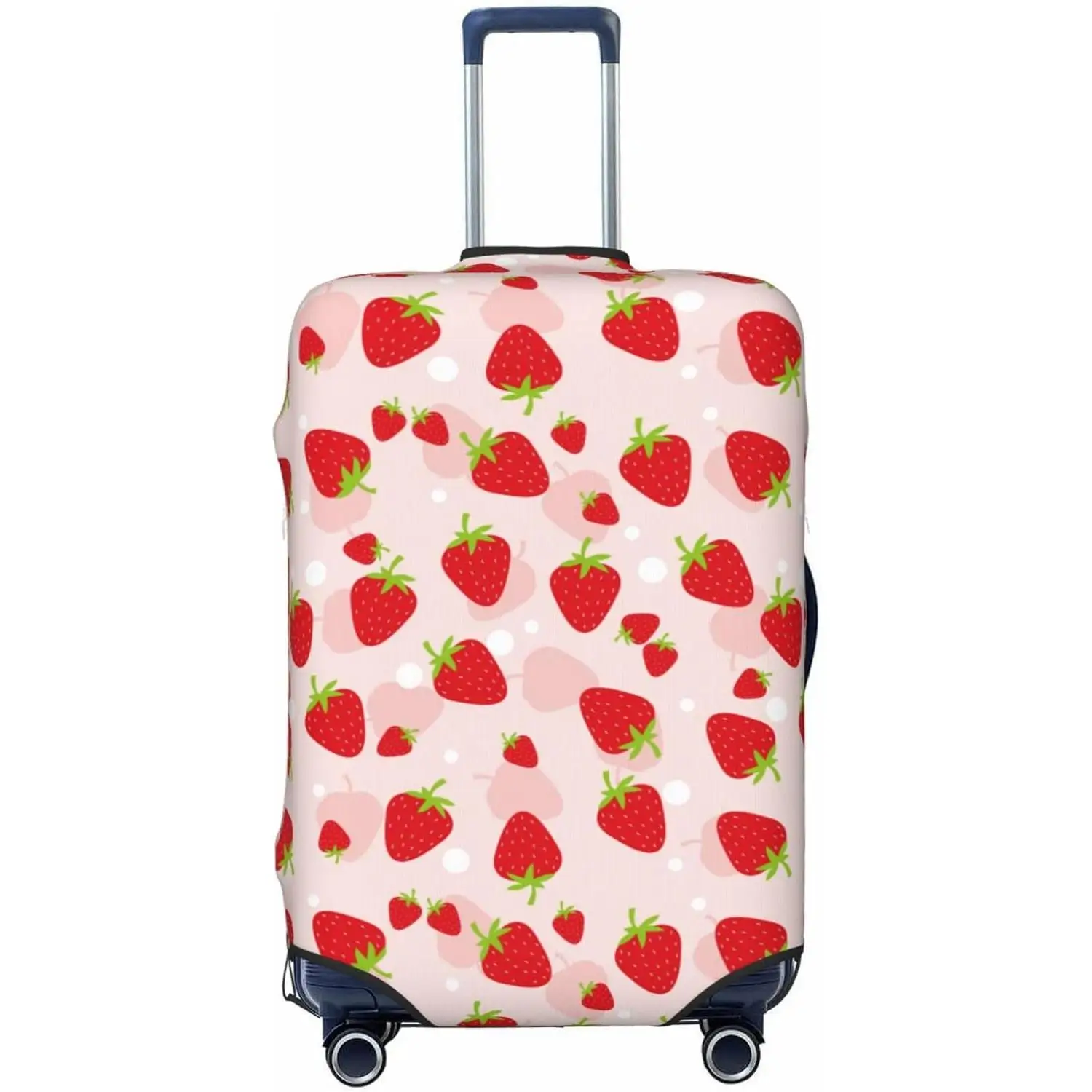 

Милый клубничный чехол для багажа, эластичные чехлы для чемодана, защитный чехол для чемодана, 18-32 дюйма