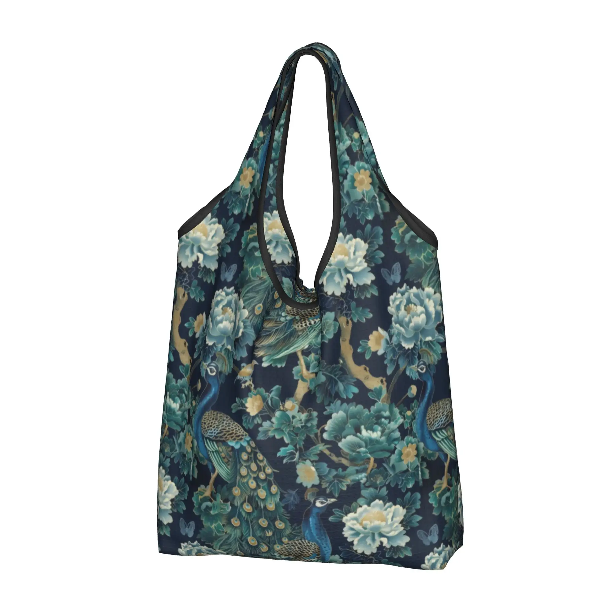 bolsas-de-compras-com-estampa-de-pavoes-e-crisantemos-bolsas-femininas-engracadas-com-estampa-de-animais-bolsas-de-ombro-de-grande-capacidade