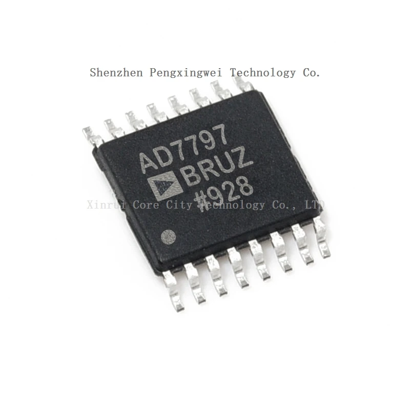 AD7797BRUZ-REEL AD7797BRUZ AD7797BRU AD7797BR AD7797B AD7797 AD 100% NewOriginal TSSOP-16 Analog-to-digital converter chip ADC