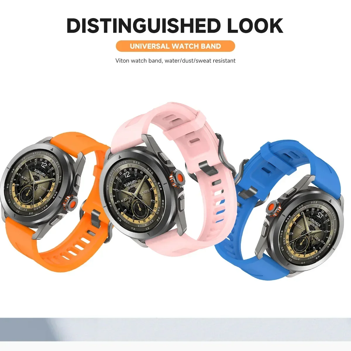 Cinturino in silicone morbido da 22 mm per Garmin Venu 3/2 Vivoactive 4 Sport cinturino leggero traspirante per Garmin 965 955 255 265 Band