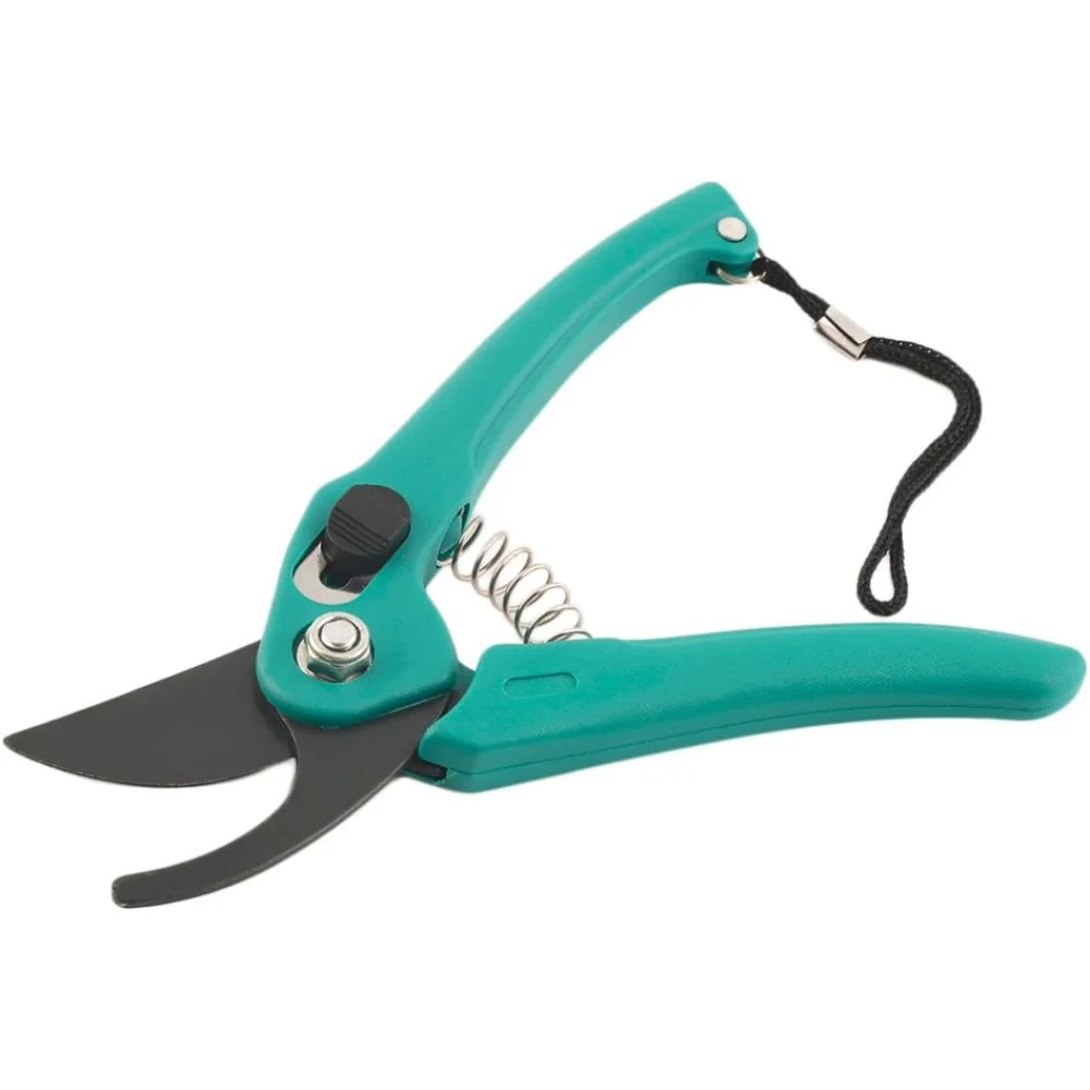 Gardening Pruning Shear Snip Tool Pruner Scissor Branch  Lock Spring