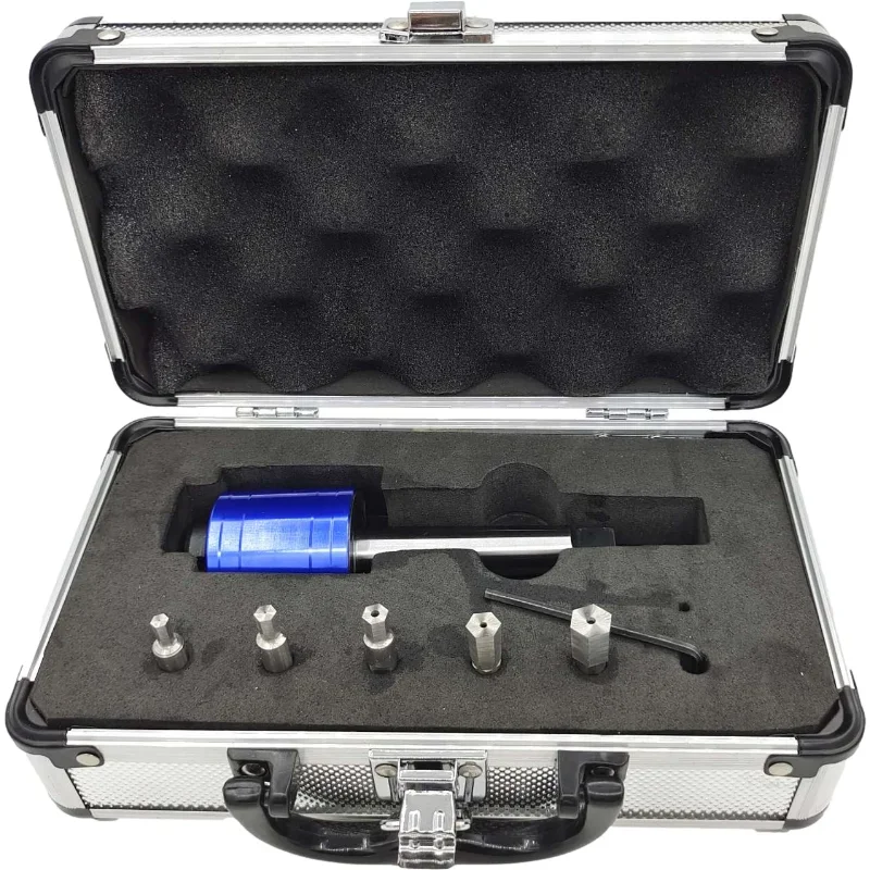 

Набор вращающихся перфорационных инструментов, шестиугольный перфоратор, держатель инструмента для штамповки с квадратным отверстием, универсальный держатель из нержавеющей стали