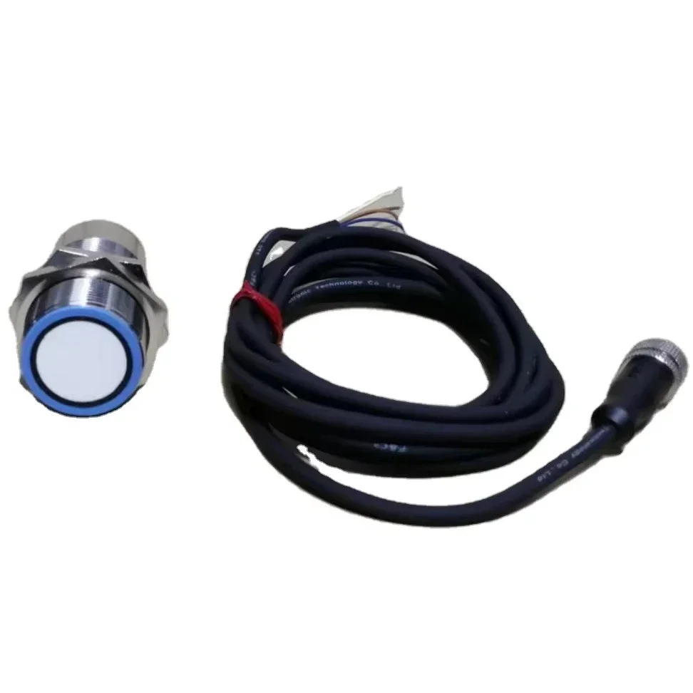 CE Approved Ultrasonic Sensor, 12-24VDC, 10% Accuracy, Analog Measurement For Gaps And Diameters 50-6000mm