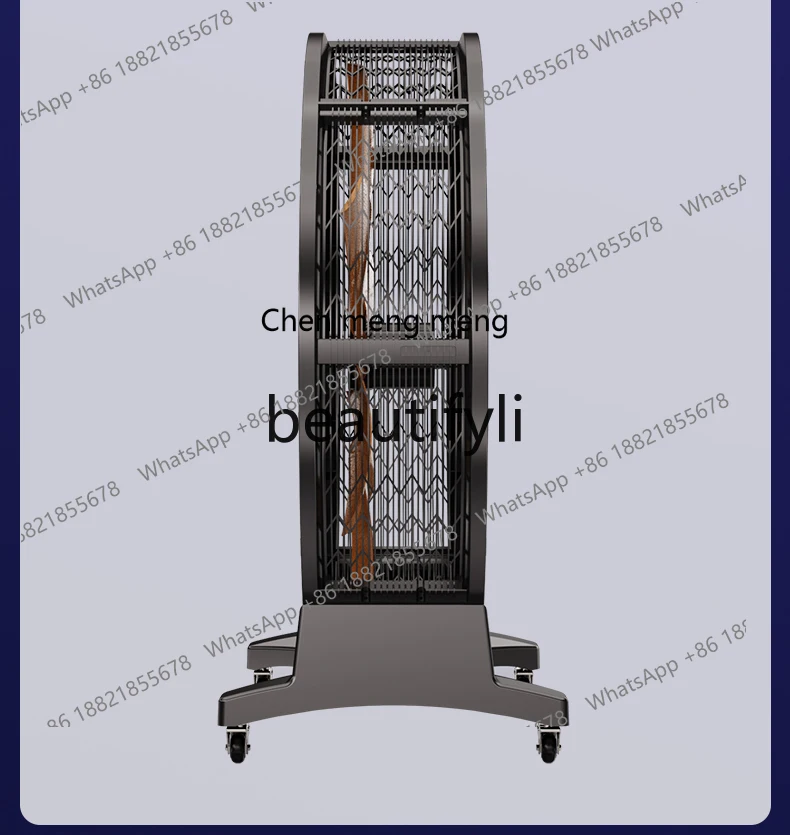 X Industrial mobile cylinder large fan warehouse stadium permanent magnet high-power powerful floor fan