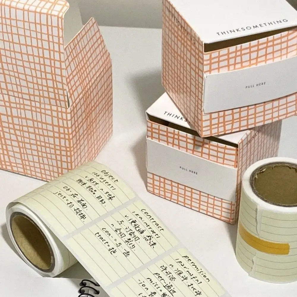 100 개/대 풀 아웃 디자인 메모 패드 전체 접착제 DIY 라벨 스티커 다기능 Tearable 메모장 크리 에이 티브 편지지