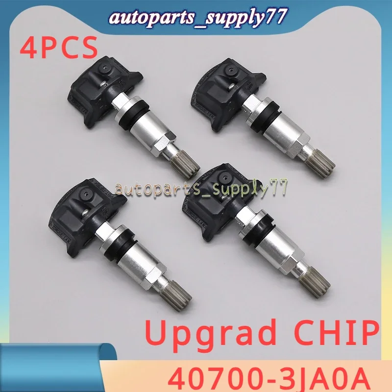 

4X 433MHz Upgrad 40700-3JA0B 40700-3JA0A Tire Pressure Sensor TPMS For Infiniti Q50 Q60 Q70 QX50 QX56 Nissan Murano Pathfinder