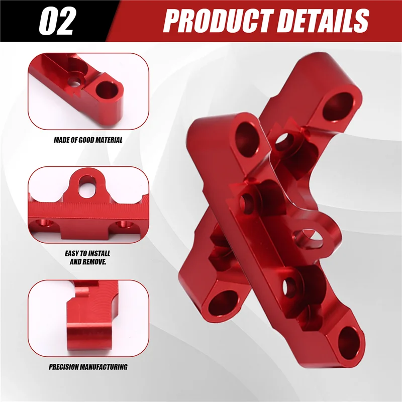 VO-RC Auto Upgrade Unterarm Montage Sitz Kit Für 1/10 Tamiya TT02 TT-02 RC Auto Upgrade Zubehör