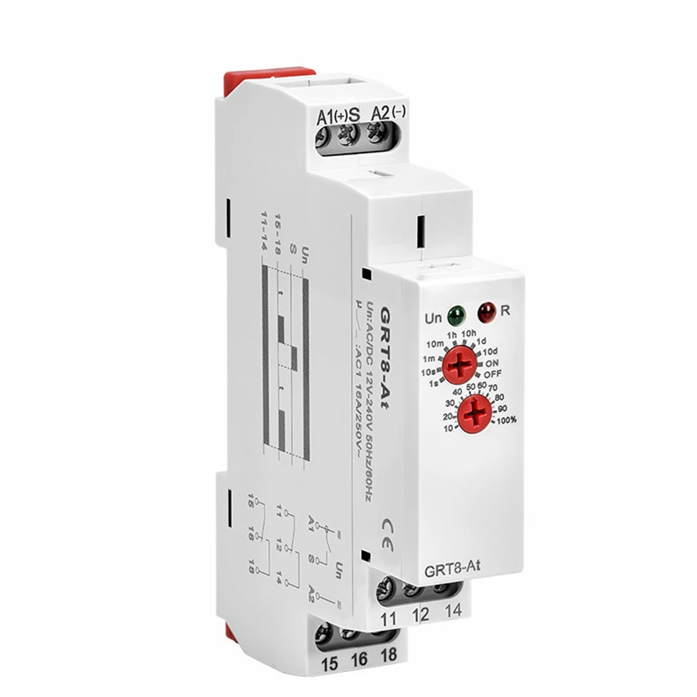 

New for GEYA GRT8-AT AC/DC 12-240V Time Delay Relay Module