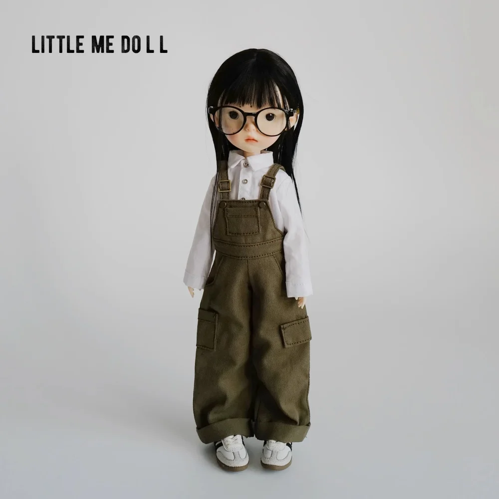 【No Figure】Pre-sale Handmade Female Doll's Clothing Accessories Overalls Fit Girl Action Figure Toys For Azone19 Ob22 Blyth