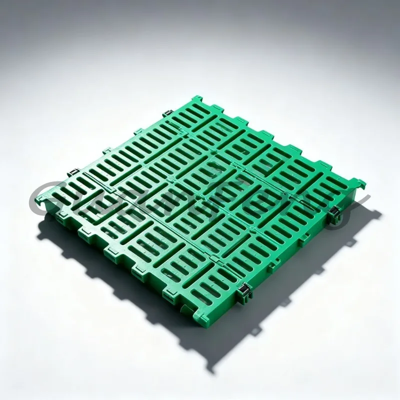 Heavy Duty Plastic Slatted Livestock Flooring Panels for Sheep Goat, Anti-Slip Corrosion Resistant Custom Size