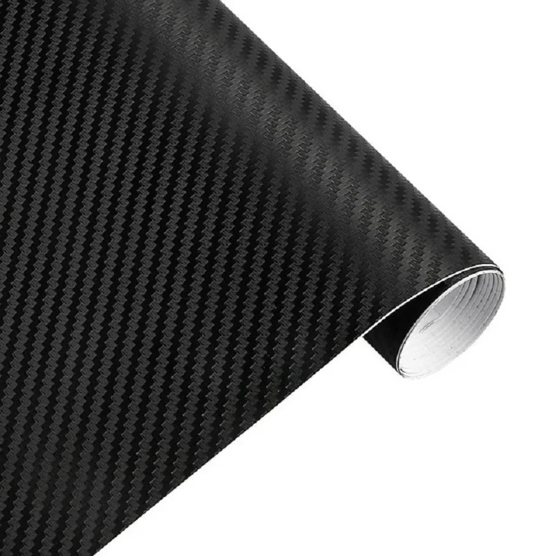 

30cmx127cm 3D Carbon Fiber Vinyl Car Wrap Sheet Roll Film Car Stickers and Decal Motorcycle Auto Styling Accessories Automobiles