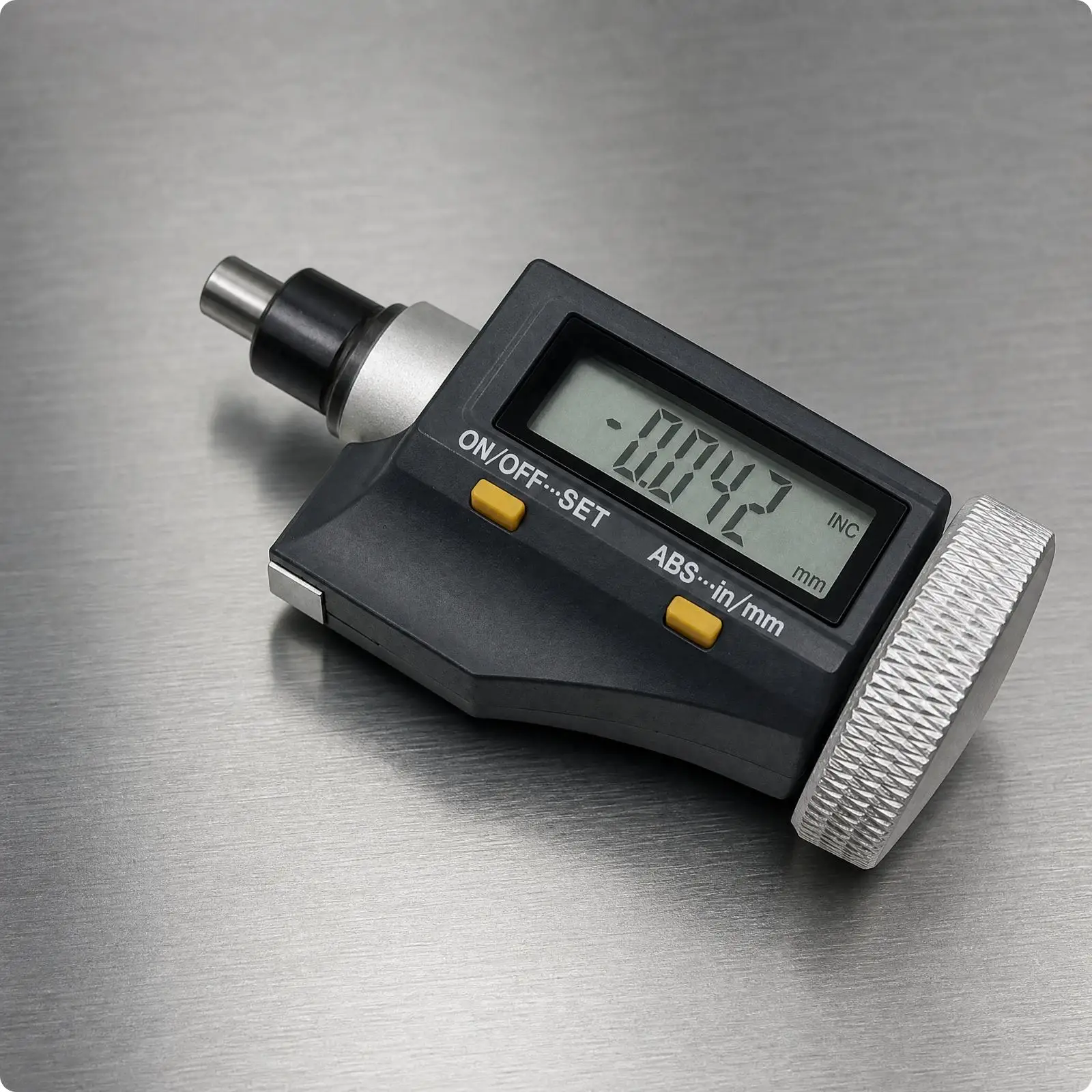 Electronic Micrometer Head Digital Readout Gauge for Workshop Quality Control with Inch Metric Conversion Measuring Tool
