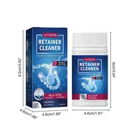 Denture Cleansing Tablet 100 Tabs Cleanser Whitening Remove Bad Odors Oral Cleaning Care Fresh Breath Cleaning Stains Oral Care 6