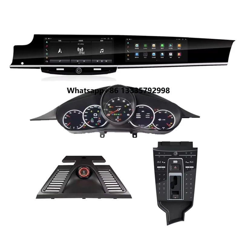 Android Radio Touch Screen Carplay Gps Navigation LCD Digital Cluster Instrument AC Screen Panel for Porsche Panamera  2010-2016