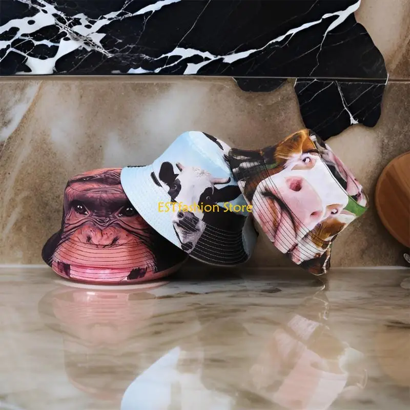 y5gc-バケットハット-ティーン用-アウトドア-リバーシブル-フィッシャーマンハット-クリエイティブなパターン付き