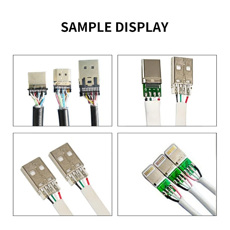 Automatic Cable Manufacturing Equipment & Soldering Machine for USB Data Cables Model JB-1069X