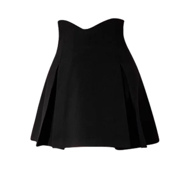 Jk Grote Maat Lente Zomer Hoge Taille A-lijn Zwarte Veelzijdige Rok Mode Meisjes Koreaanse Losse Temperament Leeftijdsverlagende Rokken