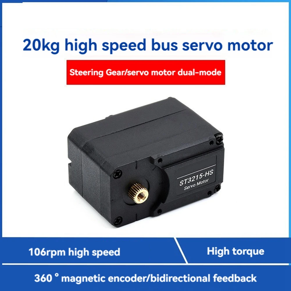 Świetny Serwomotor Bus 20Kg.Cm Wysoki Moment Obrotowy 360 Stopni Enkoder Magnetyczny Serwomotor Bus Szeregowy Do Robotów DIY