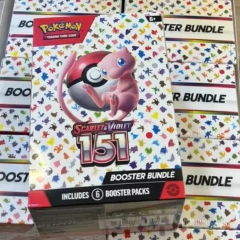 

Набор бустеров Pokemon Card v10: Destined Rivals, Prismatic Evolutions, Scarlet Violet 151, английские карты ME01, игрушки, подарки