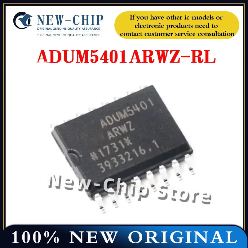 

1PCS-20PCS/LOT ADUM5401ARWZ-RL SOP16 ADUM5401ARW Digital isolator New original
