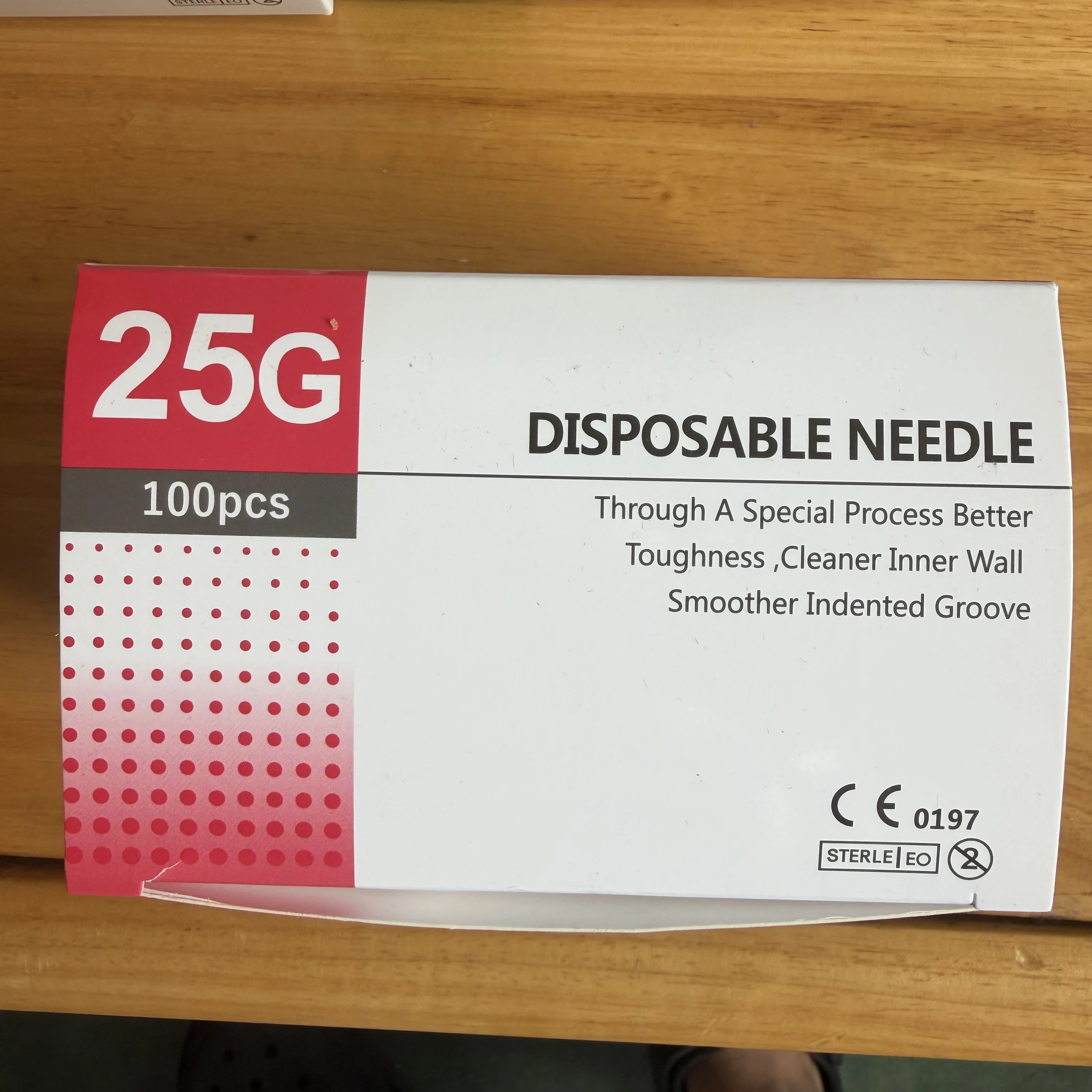 100 Stück 25G, 27G, 29G, 30G, 31G, 32G, 33G, 34G Schmerzfreie Ultrafeine Veterinär- und Tierpflegennadeln Einweg-Injektionsnadeln