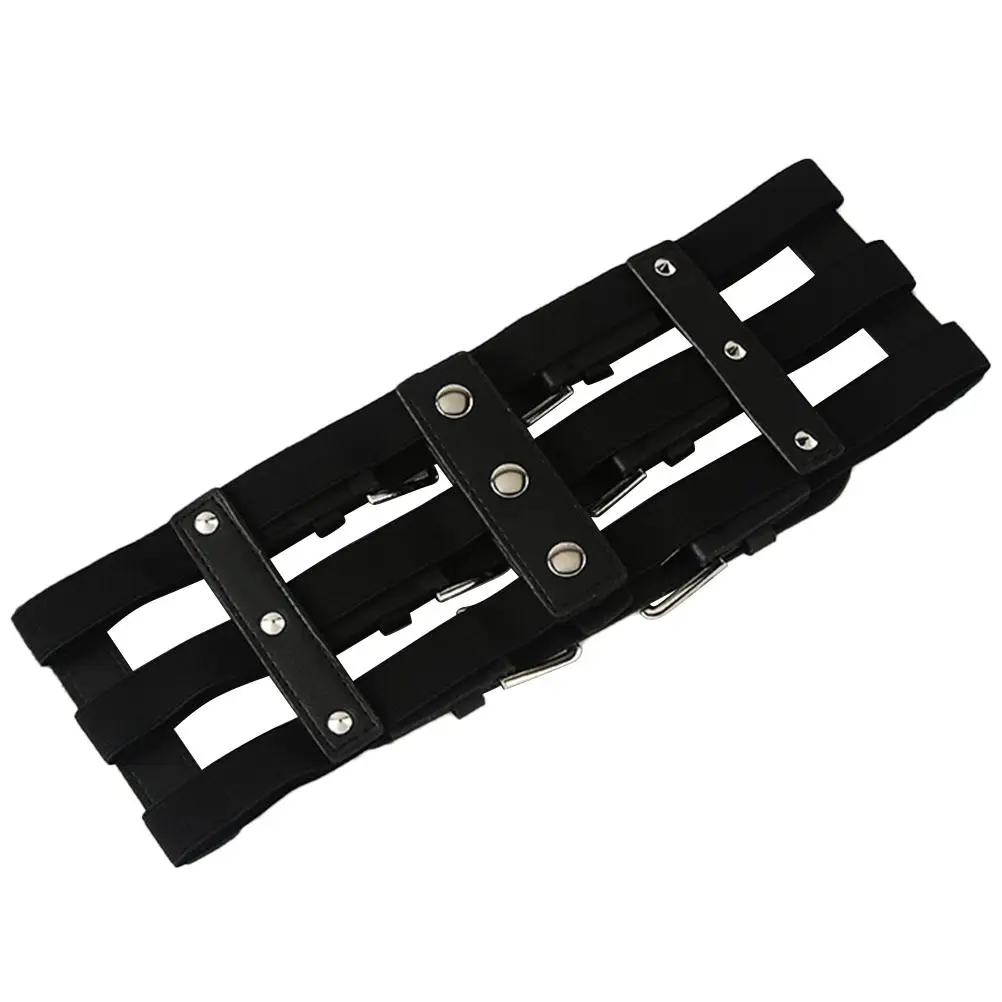 

Женские поясные ремни в стиле панк, регулируемый ремень из искусственной кожи, модный пояс в стиле панк для девочек, женские подарки, повседневные подарки для подруги